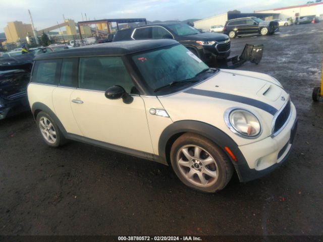2009 MINI COOPER S CLUBMAN WMWMM33509TP92884