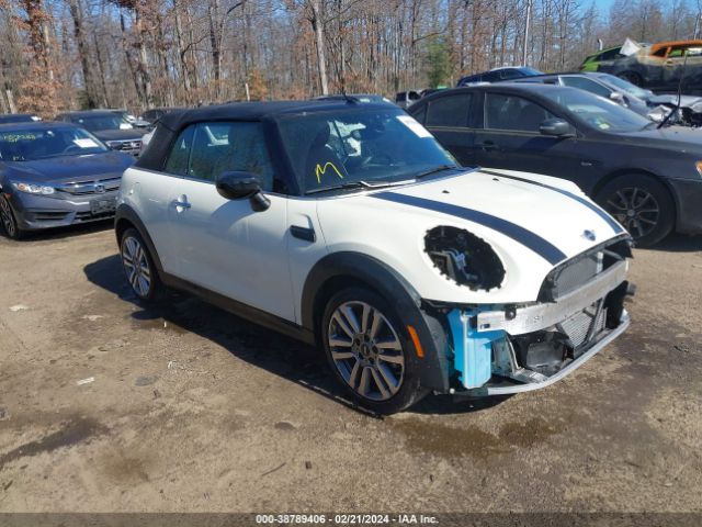 2022 MINI CONVERTIBLE WMW23DL03N3P25291