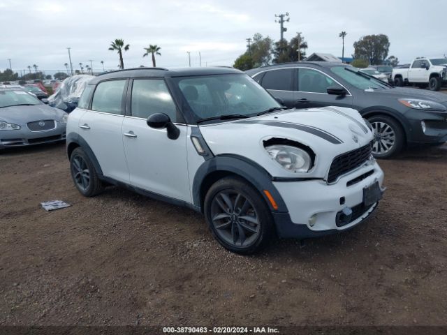 2012 MINI COOPER S COUNTRYMAN WMWZC3C58CWL87533