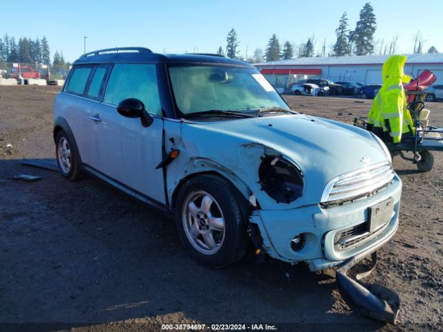 2011 MINI COOPER CLUBMAN WMWZF3C53BT267520