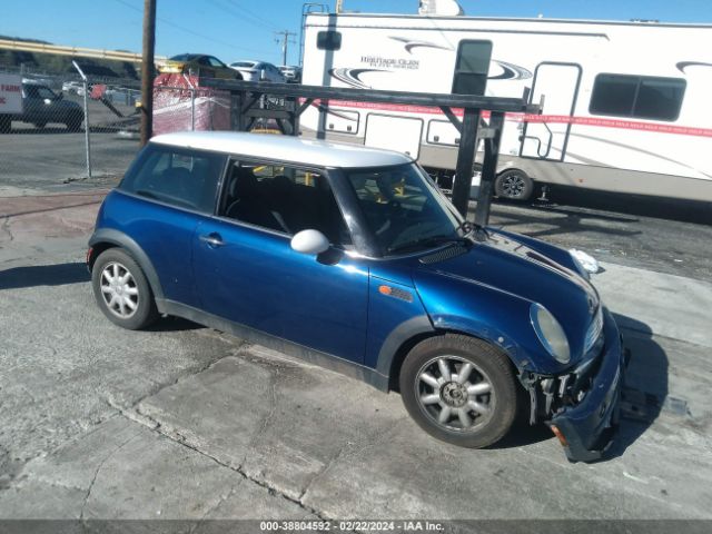 2004 MINI COOPER WMWRC33444TJ55747