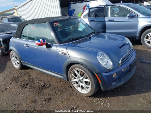 2006 MINI COOPER S WMWRH33506TF88059