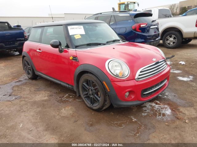 2013 MINI HARDTOP WMWSU3C55DT372585