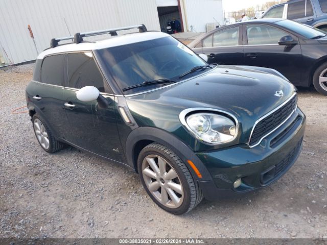 2012 MINI COOPER S COUNTRYMAN WMWZC5C56CWM11503