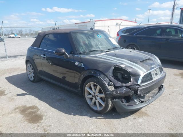 2013 MINI CONVERTIBLE WMWZP3C58DT705089