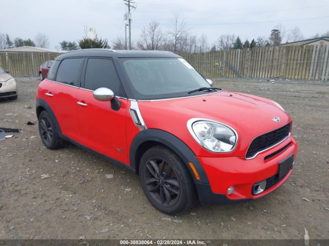 2011 MINI COOPER S COUNTRYMAN WMWZC5C54BWL53857