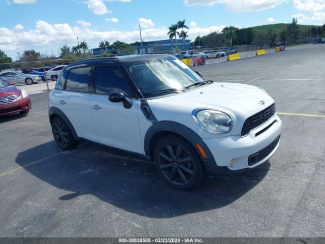 2012 MINI COOPER S COUNTRYMAN WMWZC3C55CWL85156