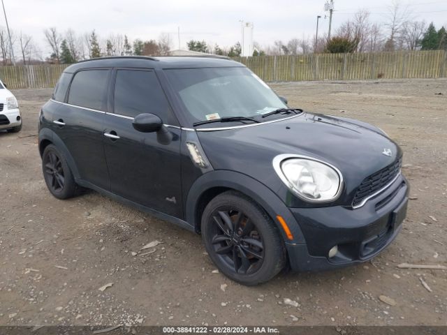 2012 MINI COOPER S COUNTRYMAN WMWZC5C58CWL62353