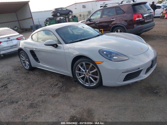 2019 PORSCHE 718 CAYMAN WP0AA2A84KS260538