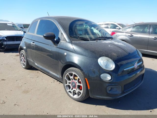 2012 FIAT 500 3C3CFFBR2CT314027