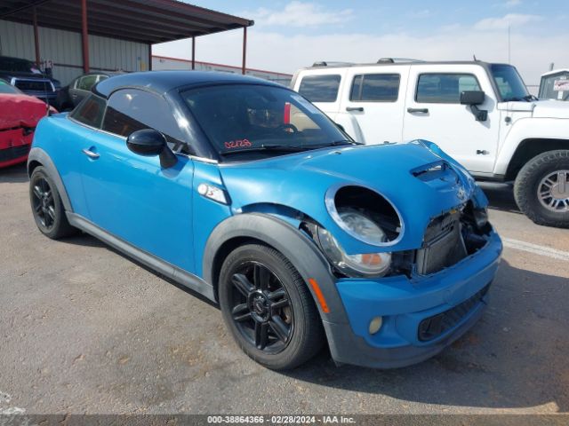 2013 MINI COUPE WMWSX3C52DT466575