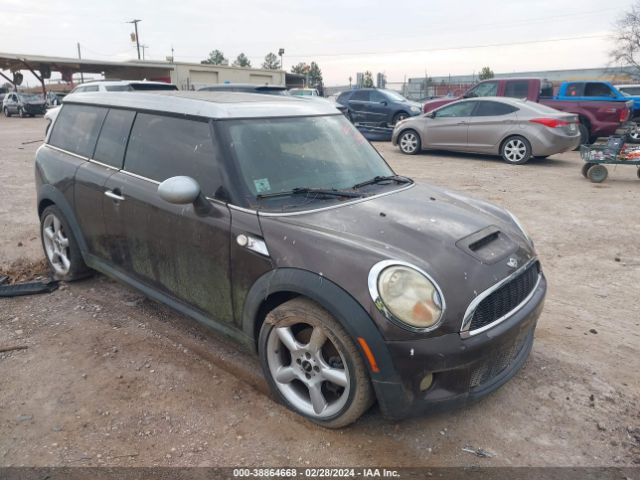 2009 MINI COOPER S CLUBMAN WMWMM33529TP93003