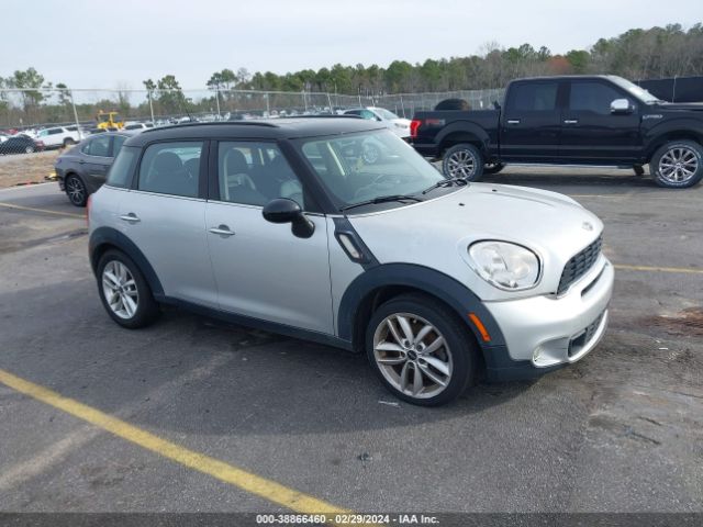 2012 MINI COOPER S COUNTRYMAN WMWZC3C52CWL87396
