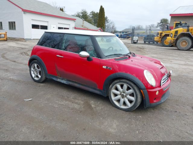 2004 MINI COOPER S WMWRE33484TD90259