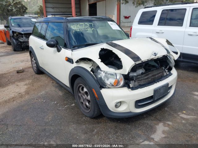2013 MINI CLUBMAN WMWZF3C54DT489907