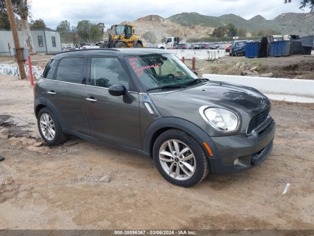 2011 MINI COOPER S COUNTRYMAN WMWZC3C59BWL80203