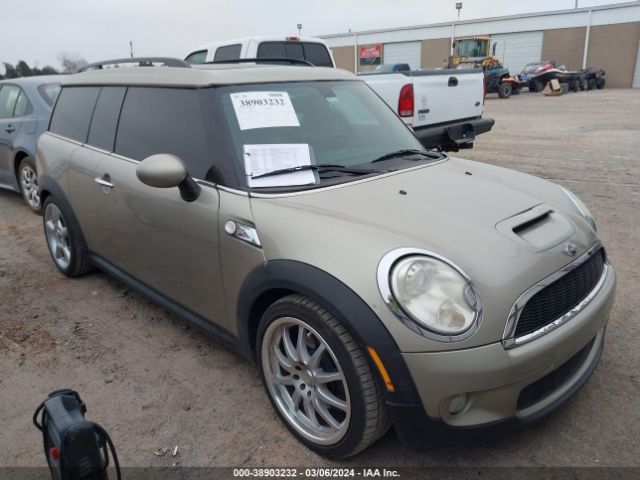2009 MINI COOPER S CLUBMAN WMWMM33549TP91916