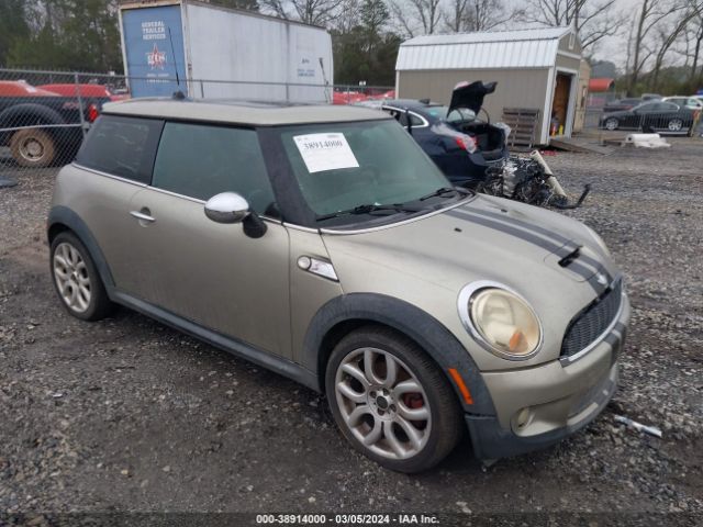 2007 MINI COOPER S WMWMF735X7TL91292