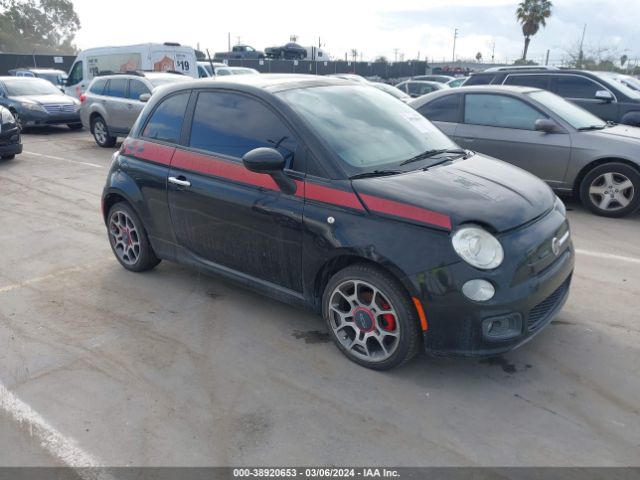2012 FIAT 500 3C3CFFBR7CT303685