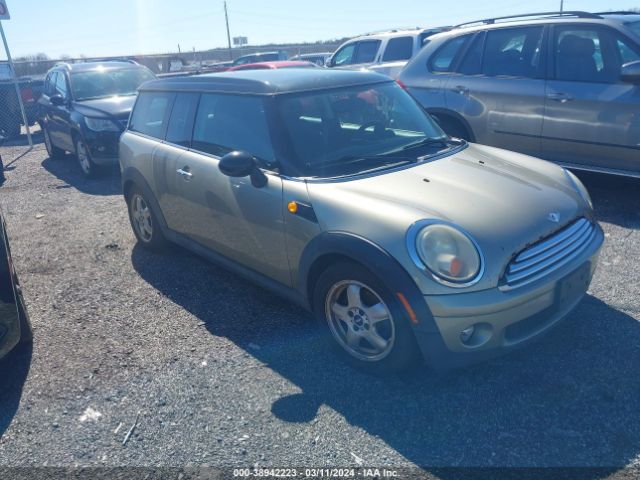 2008 MINI COOPER CLUBMAN WMWML33588TJ47241