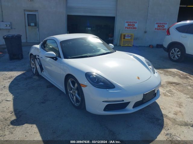 2018 PORSCHE 718 CAYMAN WP0AA2A82JK262691