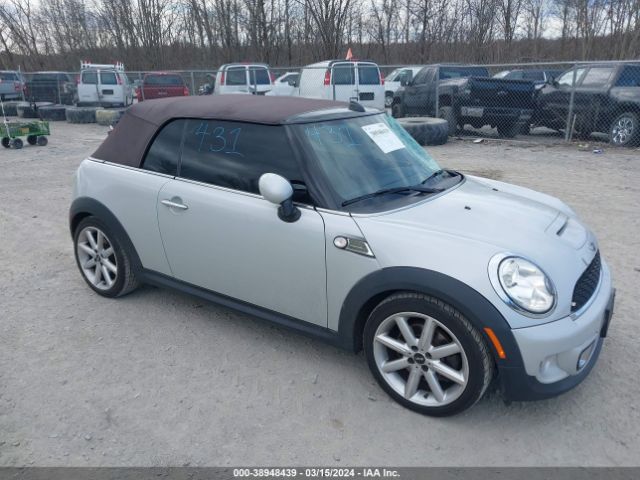 2015 MINI CONVERTIBLE WMWZP3C54F2A91170