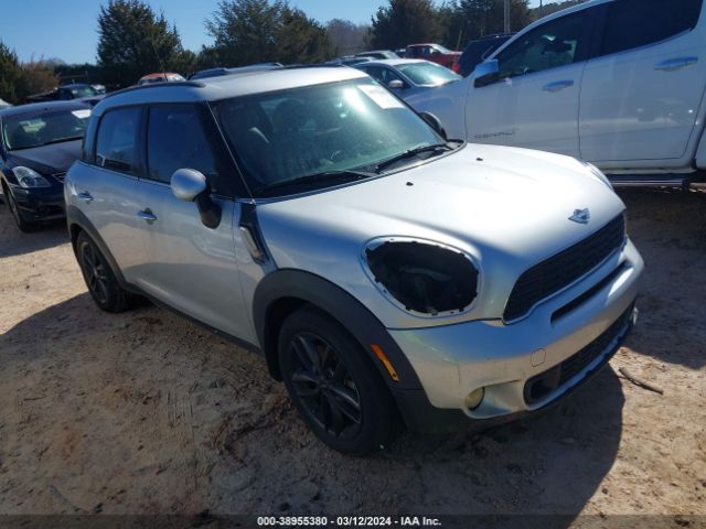2012 MINI COOPER S COUNTRYMAN WMWZC3C5XCWL82396