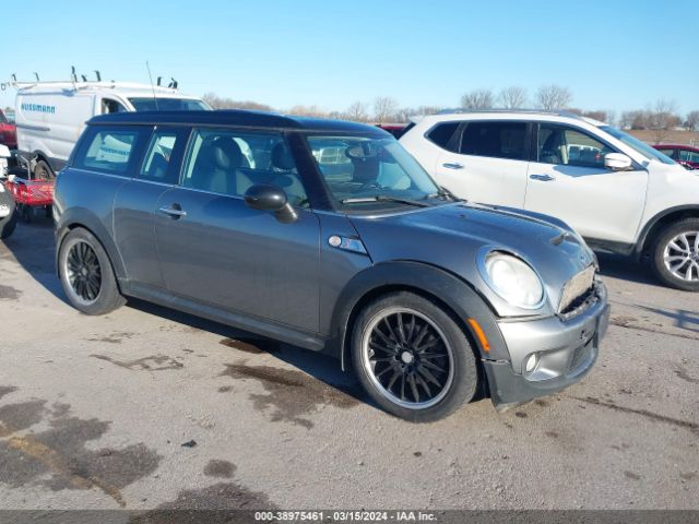 2009 MINI COOPER S CLUBMAN WMWMM33569TP93540