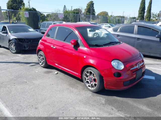 2012 FIAT 500 3C3CFFBR8CT190409