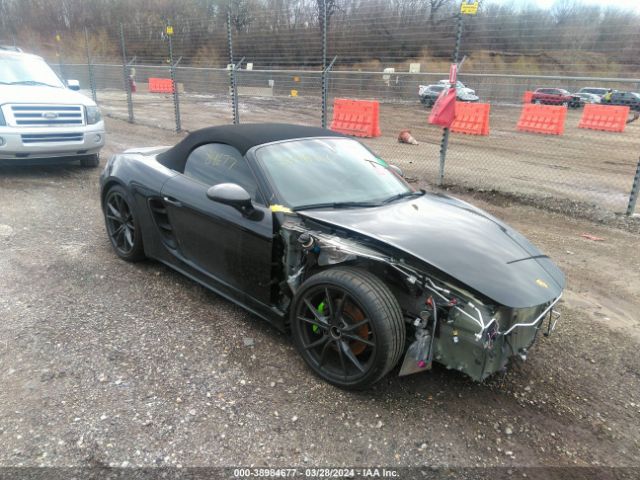 2021 PORSCHE 718 BOXSTER WP0CA2A82MS210202