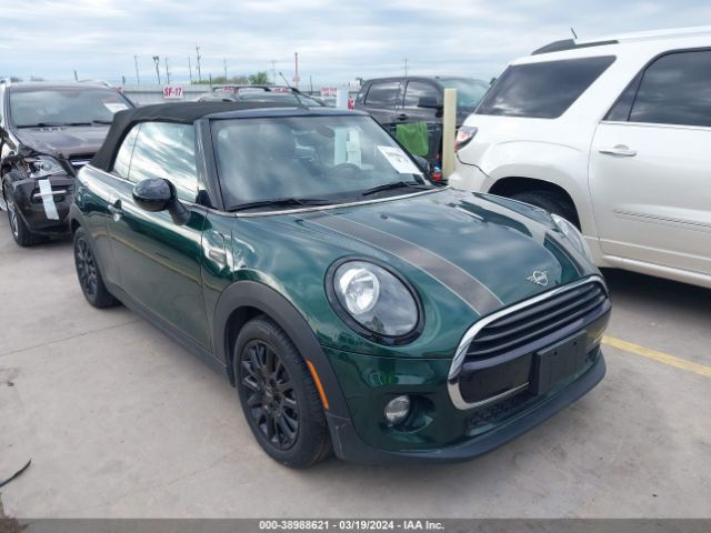 2019 MINI CONVERTIBLE WMWWG5C54K3H08991