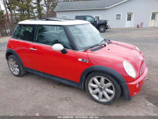 2006 MINI COOPER S WMWRE33546TJ37707