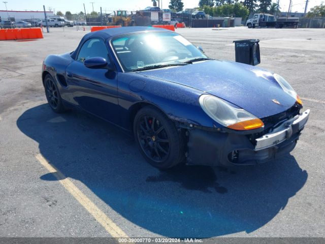 2001 PORSCHE BOXSTER WP0CB29801U660724