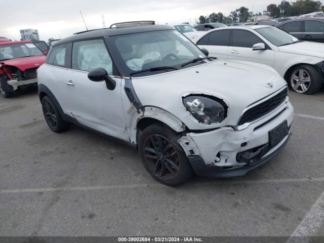 2013 MINI PACEMAN WMWSS5C51DWN49178