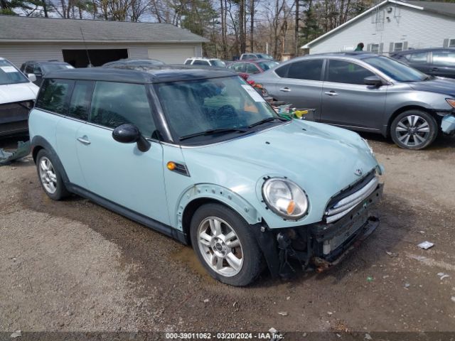 2013 MINI CLUBMAN WMWZF3C59DT490258