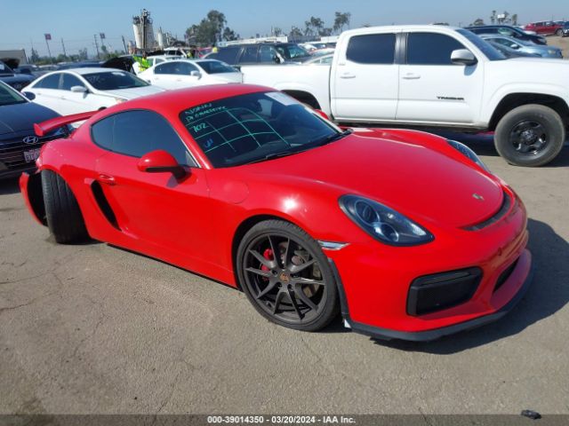 2014 PORSCHE CAYMAN WP0AB2A85EK193126