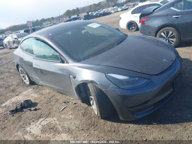 2022 TESLA MODEL 3 5YJ3E1EA2NF286920