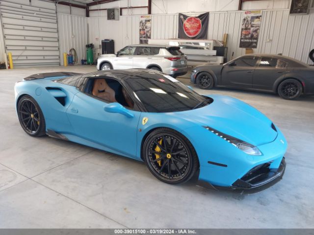2016 FERRARI 488 SPIDER ZFF80AMA9G0219207