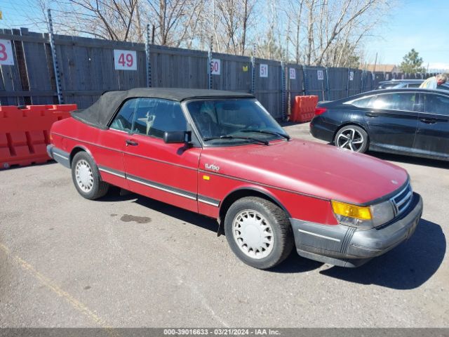 1989 SAAB 900 YS3AT75L7K7008333