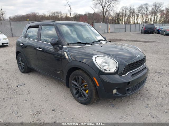 2011 MINI COOPER S COUNTRYMAN WMWZC5C59BWM10859