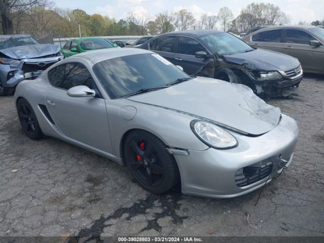 2007 PORSCHE CAYMAN S WP0AB29897U780893