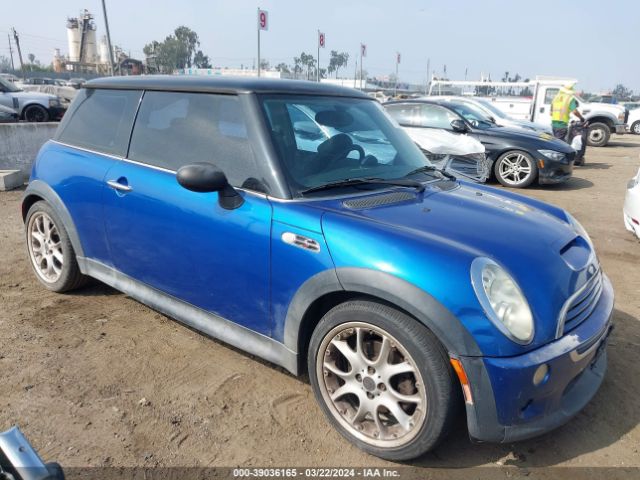 2006 MINI COOPER S WMWRE33576TN26146