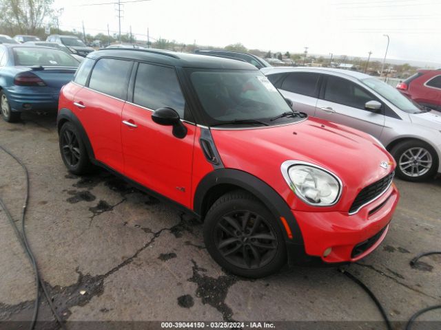2012 MINI COOPER S COUNTRYMAN WMWZC5C54CWM13072