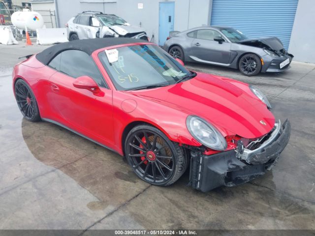 2016 PORSCHE 911 WP0CB2A90GS154366
