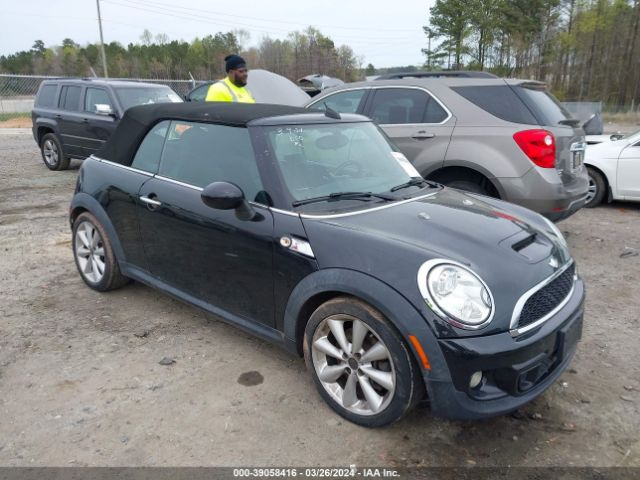 2013 MINI CONVERTIBLE WMWZP3C55DT297831