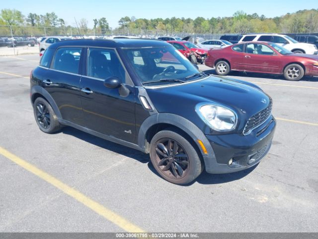 2012 MINI COOPER S COUNTRYMAN WMWZC5C57CWL57872