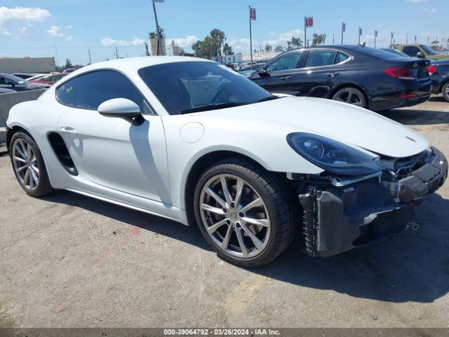 2018 PORSCHE 718 CAYMAN WP0AA2A89JK260940