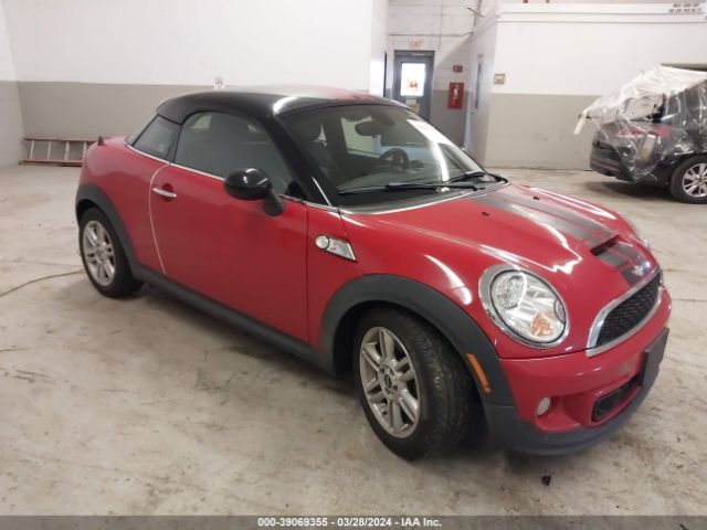 2013 MINI COUPE WMWSX3C56DT408663