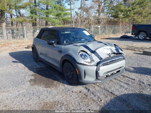 2022 MINI CONVERTIBLE WMW23DL07N3N94804
