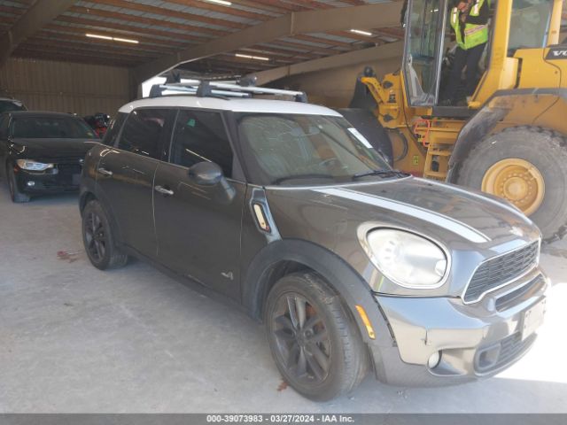 2011 MINI COOPER S COUNTRYMAN WMWZC5C59BWL52512